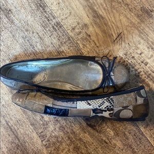 Coach Patchwork Flats